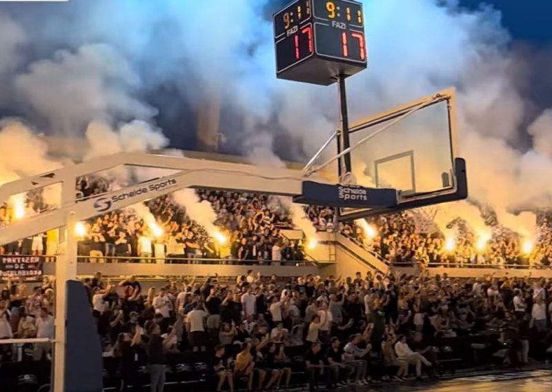 Bakljada navijača Partizana ostavila u čudu NBA pojačanje: Bilo je nevjerojatno!