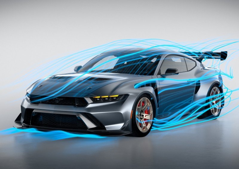 Ford pojasnio aerodinamiku Mustang GTD-a: Ni mnogi trkaći automobili ovo nemaju