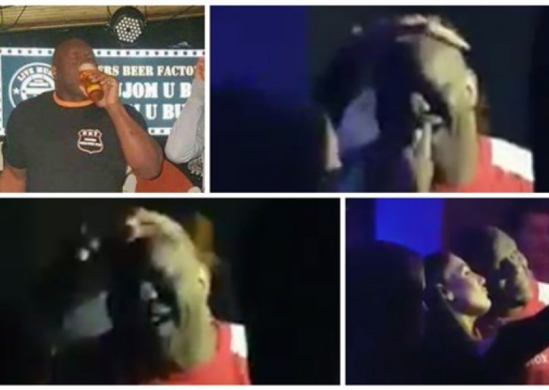 Bob Sapp odvalio na narodnjacima, laštili mu ćelavu glavu