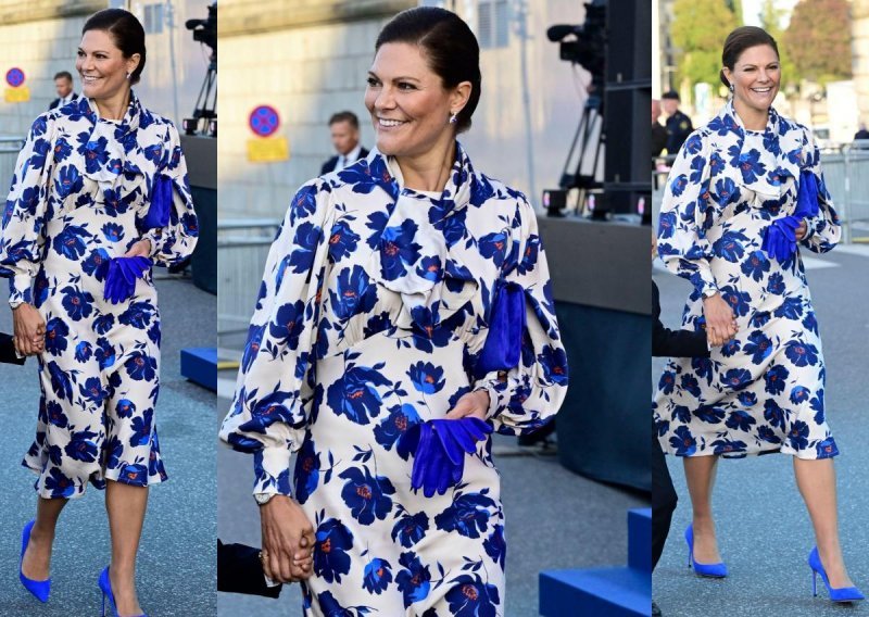 Očaravajuća cvjetna haljina buduće švedske kraljice savršena je za jesen