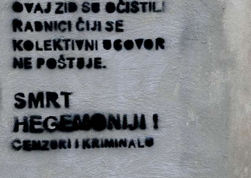 Pulski grafiteri u ratu protiv političara