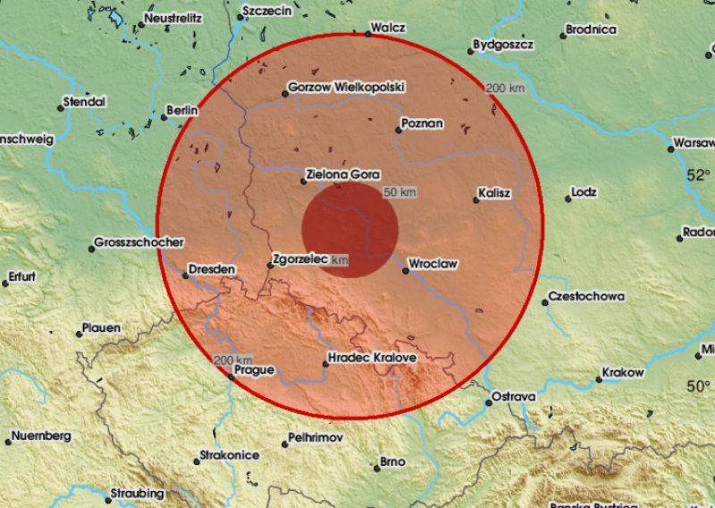 Poljsku zatresao potres magnitude 4,5 prema Richteru