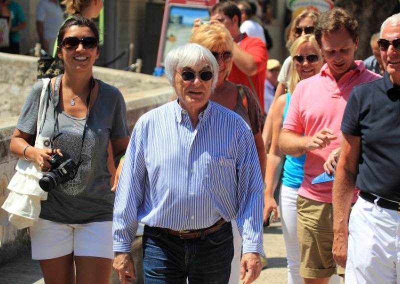 Bernie Ecclestone u Dubrovniku sa 50 godina mlađom djevojkom