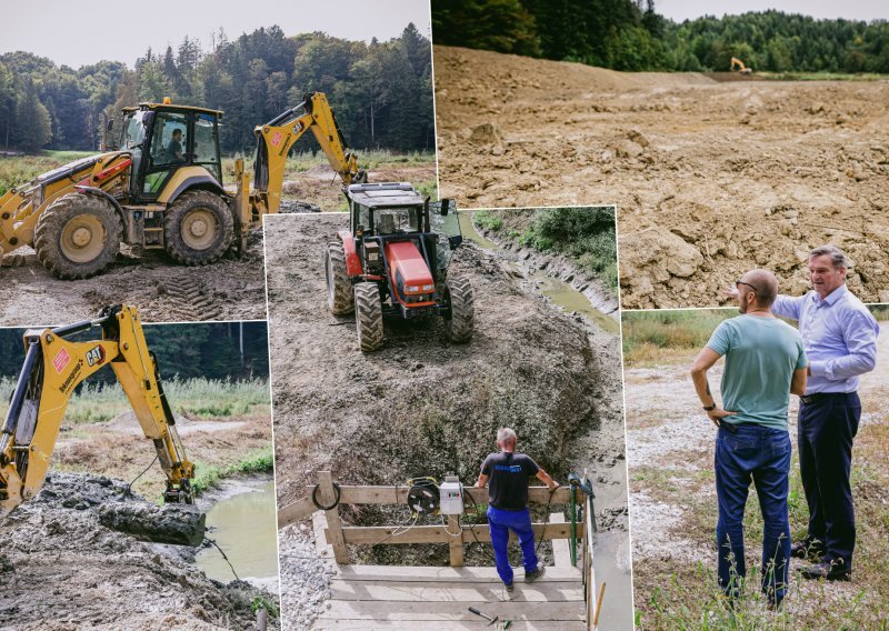 Jezero Trakošćan kao da nije ni postojalo, a radovi opet na početku: U 100 suhih dana sve ćemo riješiti!