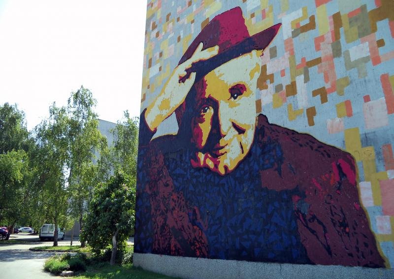 Miroslav Krleža u Karlovcu dobio mural