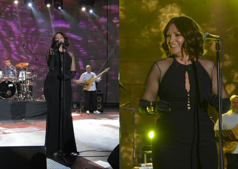 Koncert pod zvijezdama: Nina oduševila publiku, a pažnju je privukla i njezina haljina