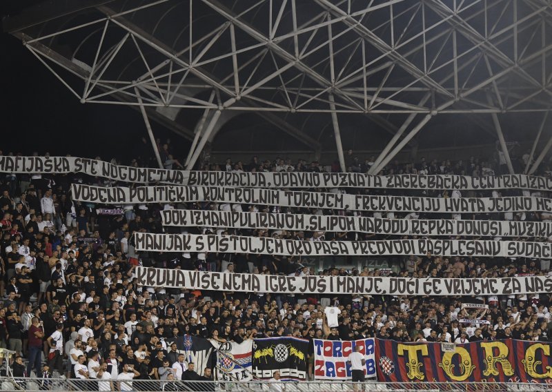 Torcida se okomila na suce, HNS, Dinamo, ali i hrvatsku reprezentaciju!
