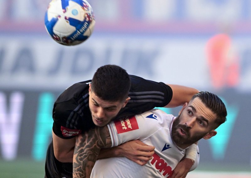 SuperSport Hrvatska nogometna liga, 10. kolo, Hajduk - Dinamo 1:0, 1.10.2023., video sažetak