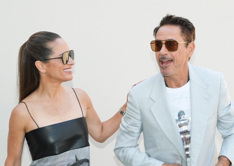 Robert Downey Jr. u rijetkom izlasku s devet godina mlađom suprugom Susan