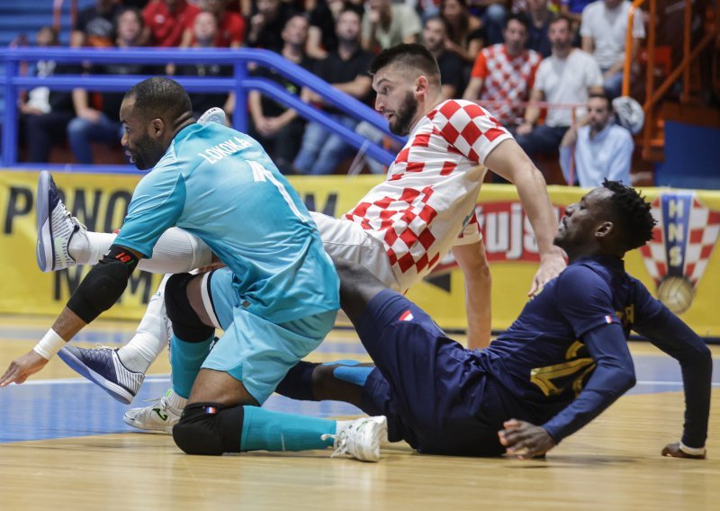 Futsal, kvalifikacije za SP: Hrvatska - Francuska 1:2, video sažetak