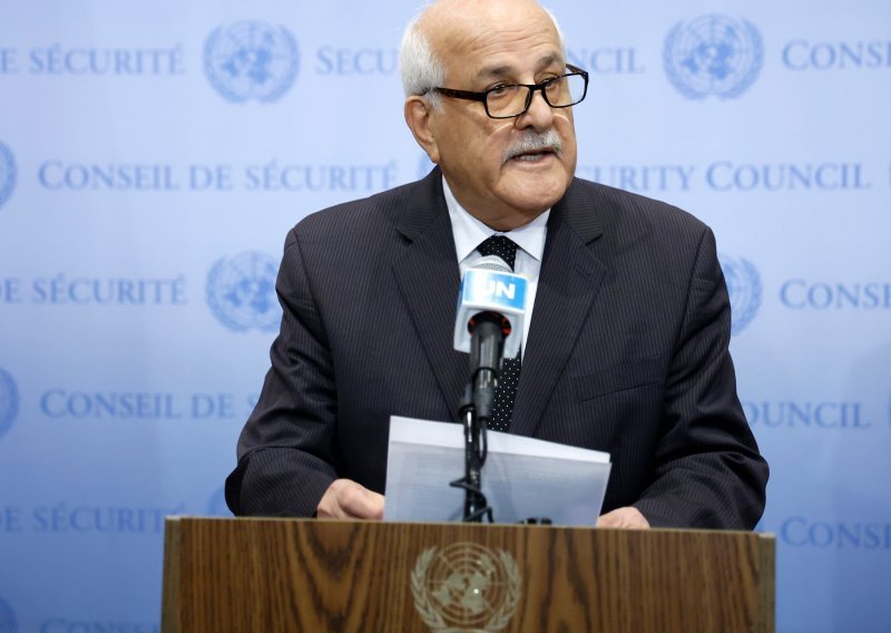 Palestinski izaslanik u UN-u napisao dramatično pismo: To je dehumanizacija...