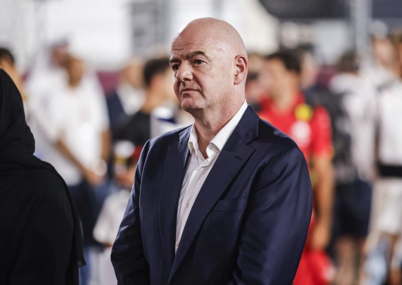 Predsjednik Fife Gianni Infantino nije skrivao koliko je tužan i šokiran!