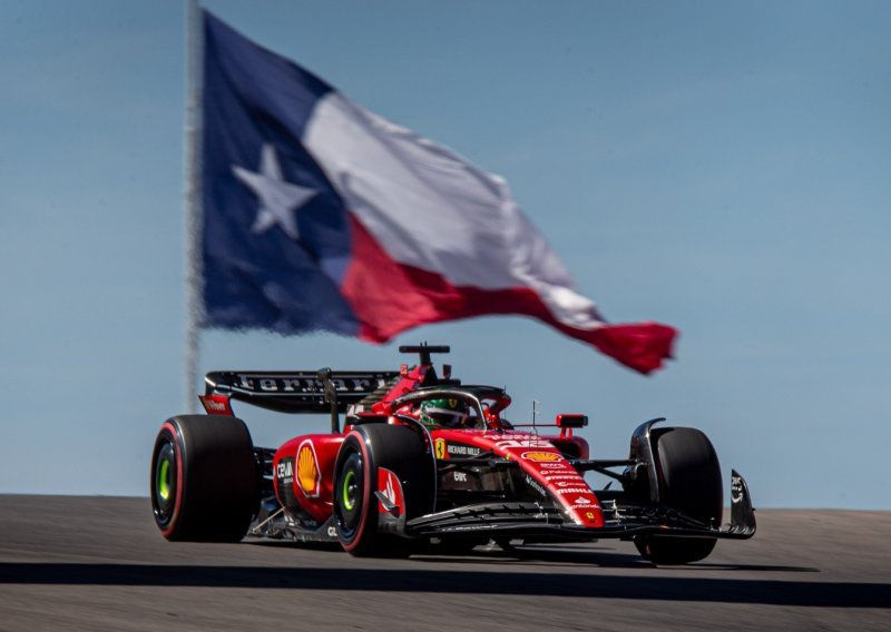 Charles Leclerc s Ferrarijem u Teksasu starta prvi; Max Verstappen tek šesti...