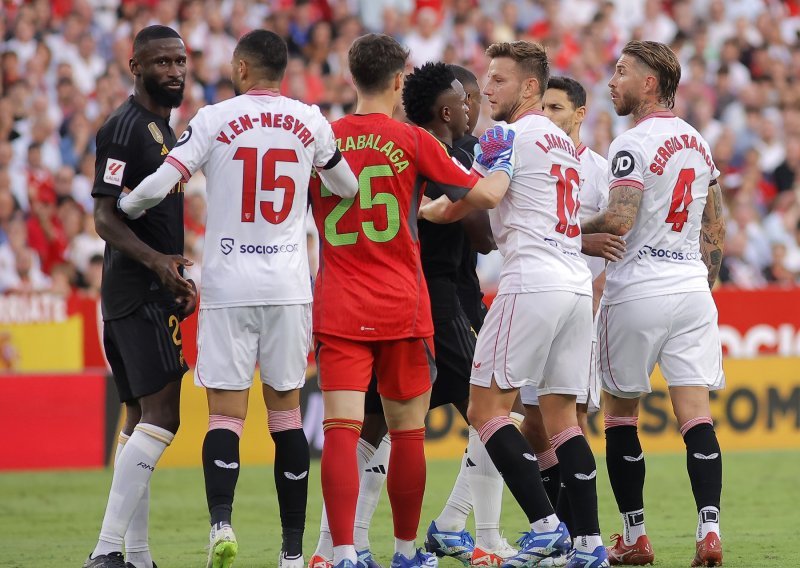 Sevilla zaustavila Real, Rakitiću cijela utakmica, a Modriću slaba minutaža