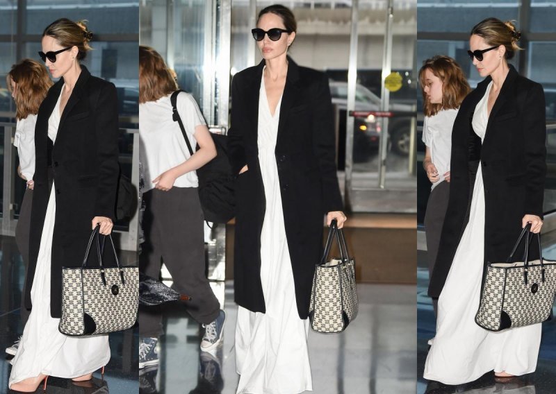 Angelina Jolie ima formulu za najbolje stajlinge, a ovu torbu ne ispušta iz ruku