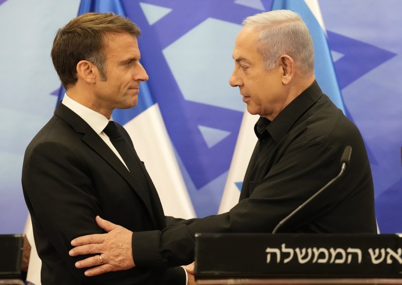 Macron predlaže koaliciju protiv Hamasa, poziva na obnovu mirovnog procesa
