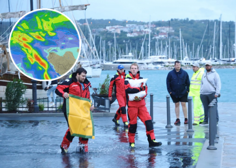 Sloveniju opet pogodile teške kiše: Rijeke rastu, more se izlijeva, čuju se sirene