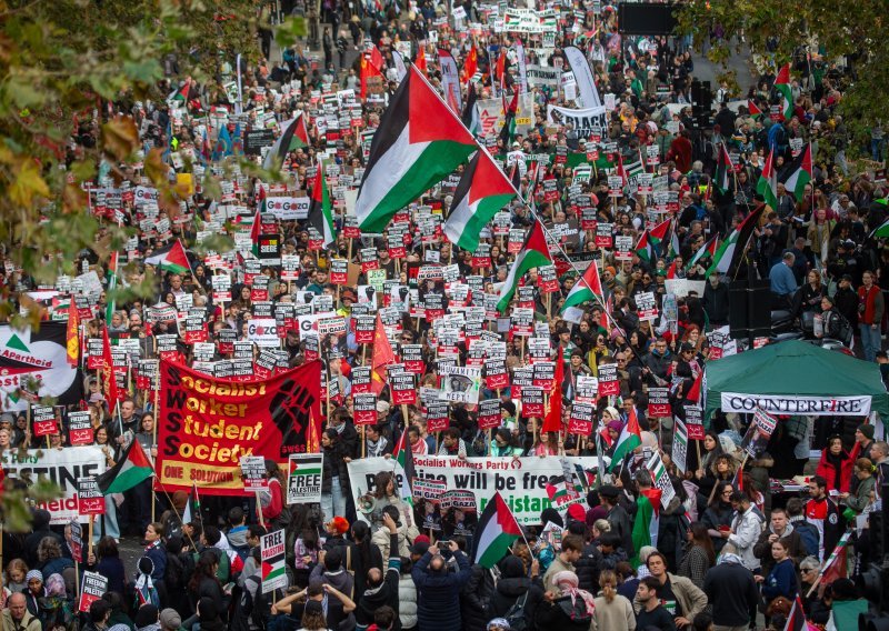 Prosvjednici u velikim europskim gradovima traže primirje u Gazi