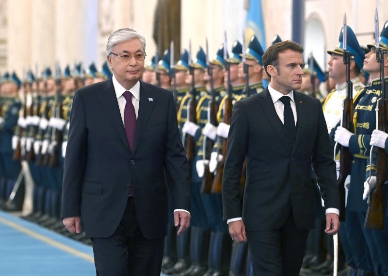 Macron doputovao u Kazahstan, Rusi nisu oduševljeni