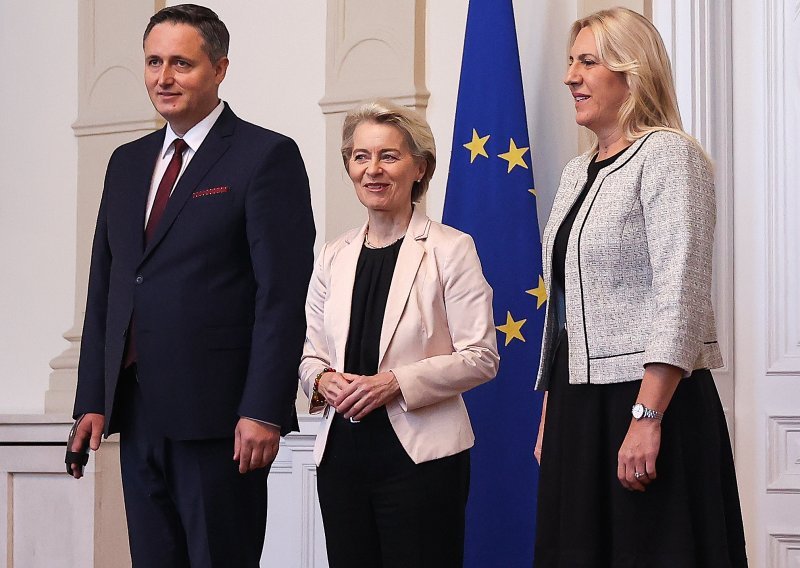 Ursula von der Leyen stigla u BiH: 'Budućnost vam je u EU, ali ne može bez reformi'