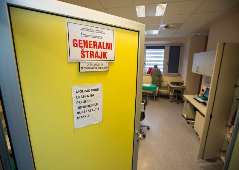 Zdravstveni djelatnici u Hercegovini u štrajku, pružaju se samo hitne usluge
