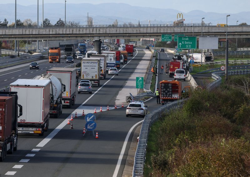 Krš i lom na cestama: Čak tri nesreće na zagrebačkoj obilaznici!