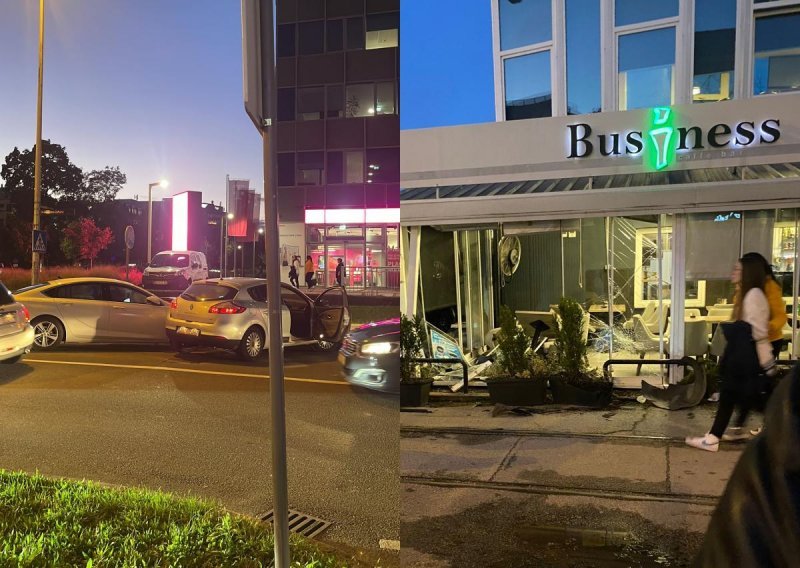 Automobilom uletio u kafić na Radničkoj cesti u Zagrebu