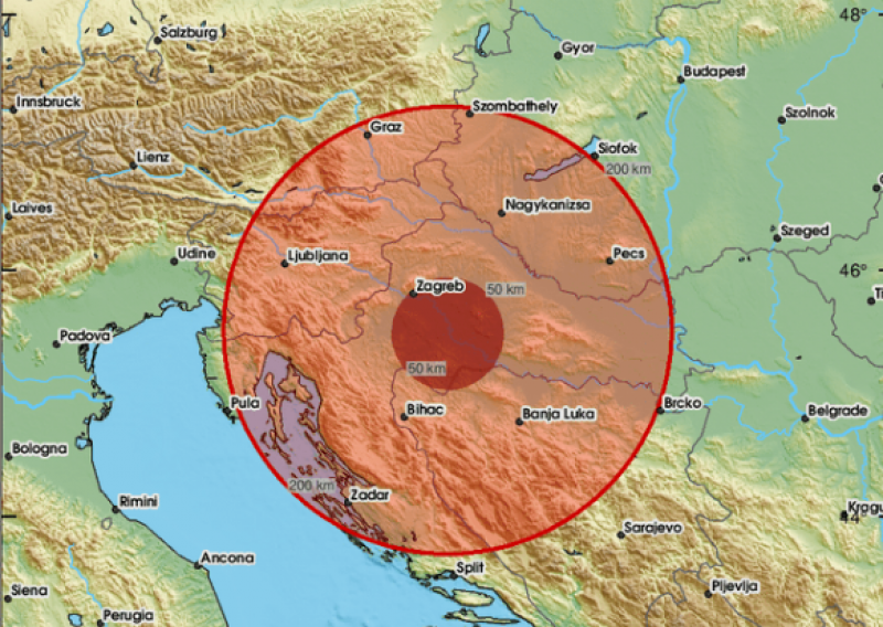 Banovina se opet trese: Umjeren potres pogodio Petrinju
