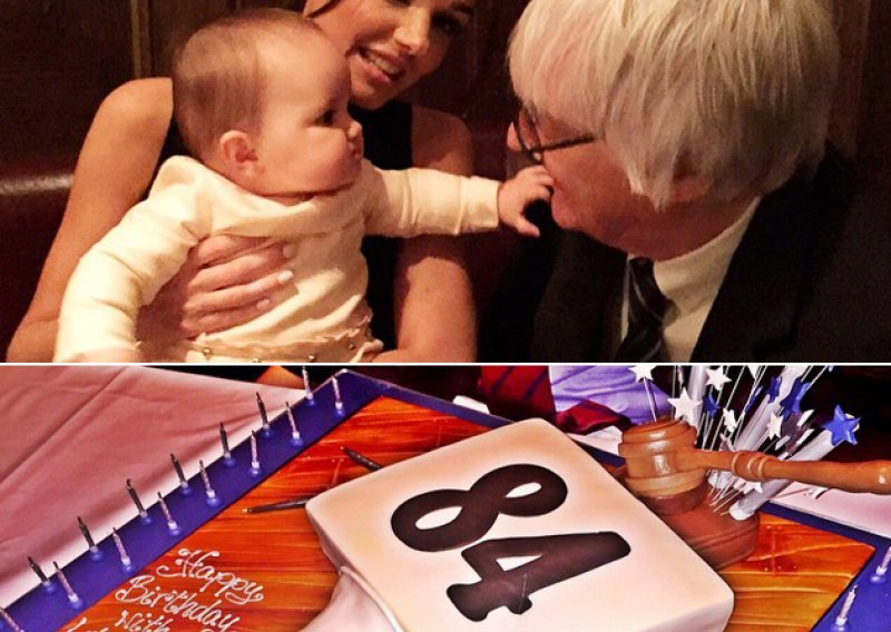 Ovo je torta za 84. rođendan Bernieja Ecclestonea