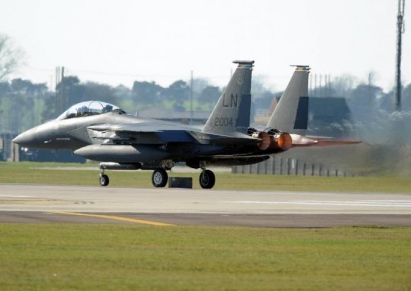 Američki F-15 pao na istoku Engleske
