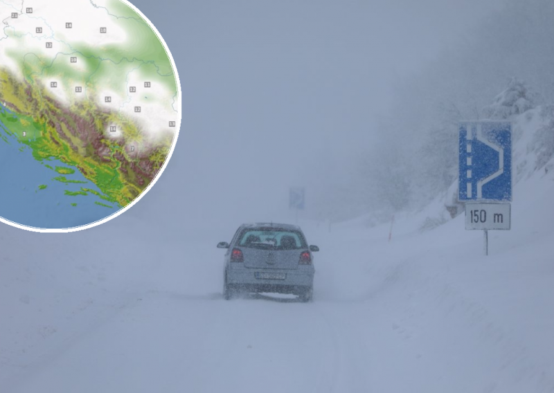 Izvanredno priopćenje DHMZ-a: Stižu obilne kiše, poplave i mećave. Odgodite put!