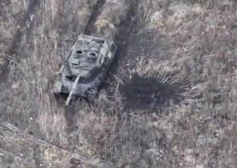 Ukrajinci izgubili prvi tenk Leopard 1A5 na bojištu, evo detalja