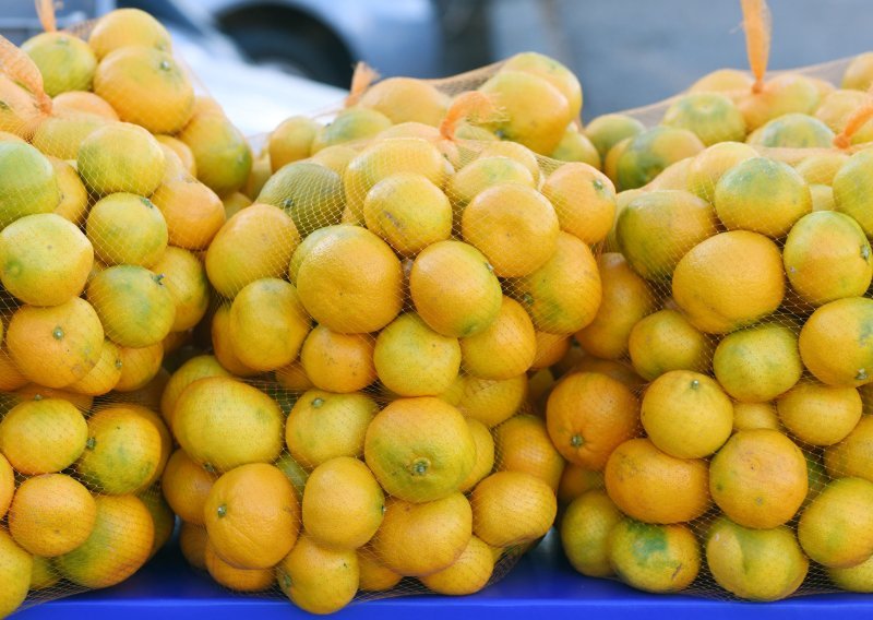 BiH zabranila uvoz dvije tone mandarina iz Hrvatske zbog pesticida