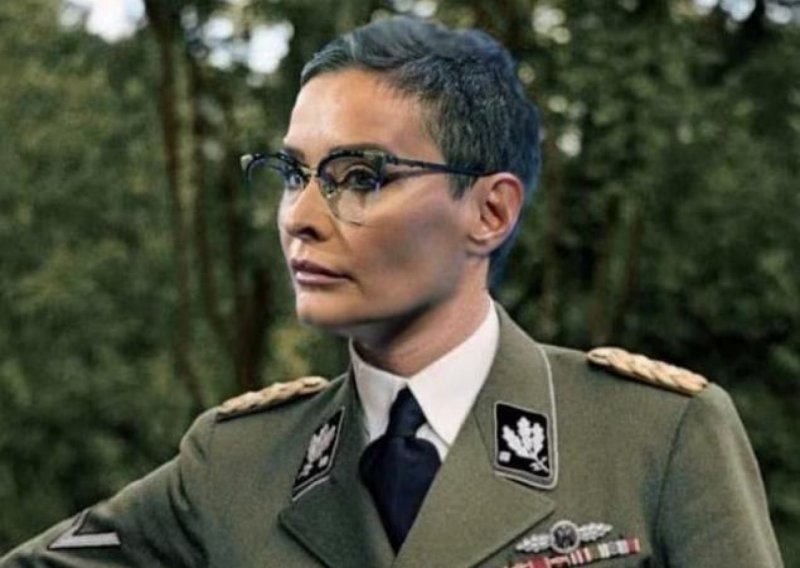 Šefica agencije za medije u Srbiji objavila montažu sebe u nacističkoj uniformi