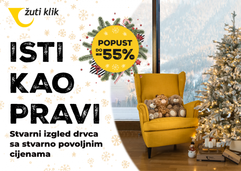 Savršena 3D božićna drvca uz besplatnu dostavu!