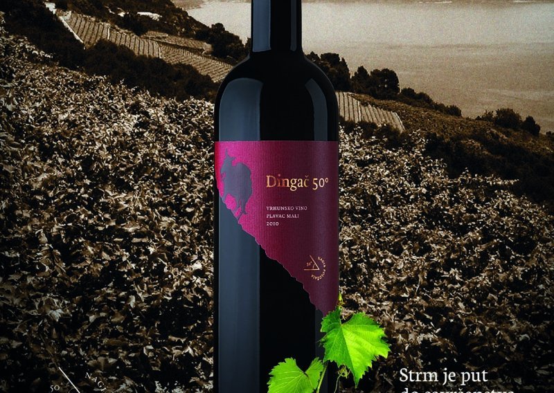 Dingač 50° – prvo vino s nagibom od 50°
