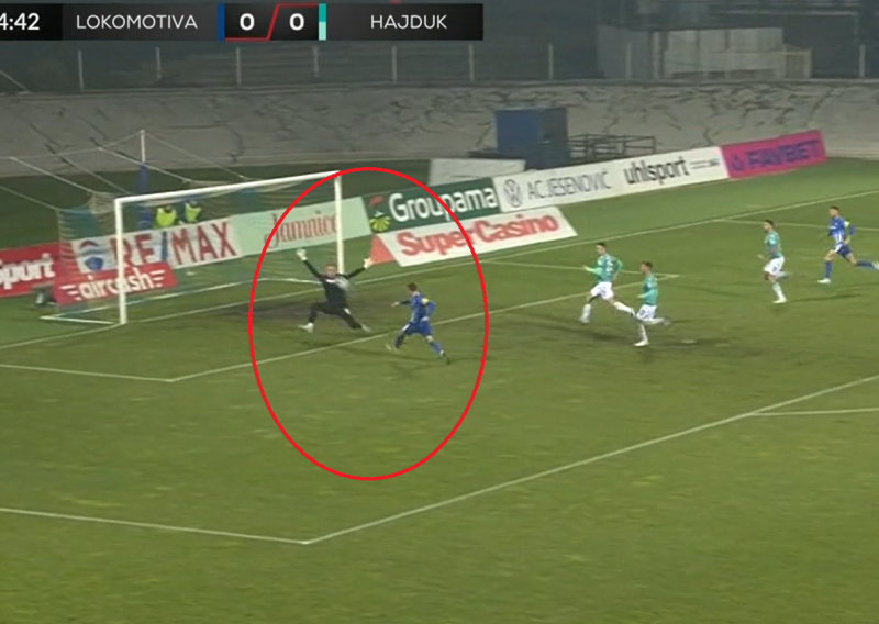 Pogledajte spektakularnu Lučićevu obranu koja je spasila Hajduk