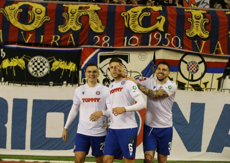 Osim dva boda, Hajduk je u petak izgubio i dva igrača za najveći derbi