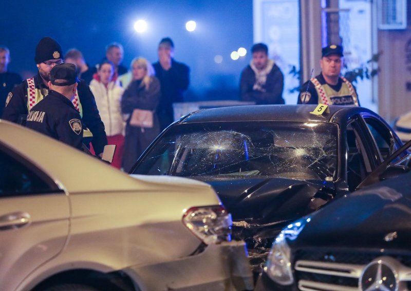 Krš i lom u Zagrebu: Policija lovila provalnike, oni izazvali lančani sudar sedam automobila