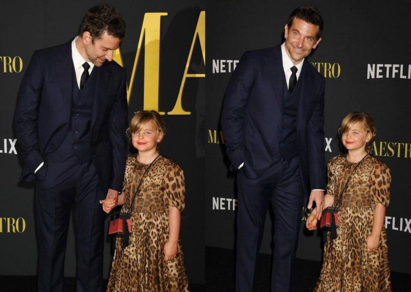 U najslađem društvu: Bradley Cooper na crveni tepih poveo preslatku kćerkicu