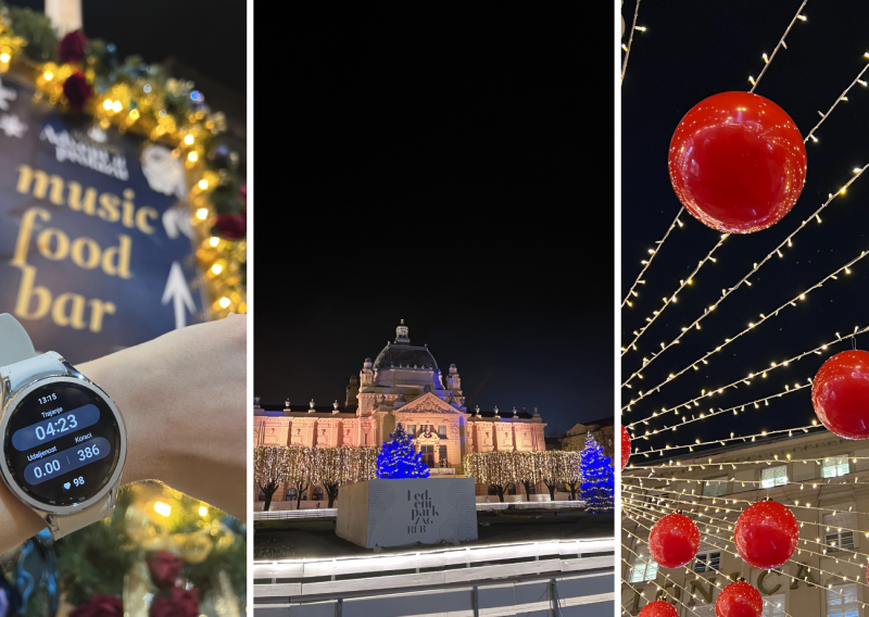 Krenuli smo na adventsku turu Zagrebom. Evo koliko smo koraka prošli i kalorija potrošili