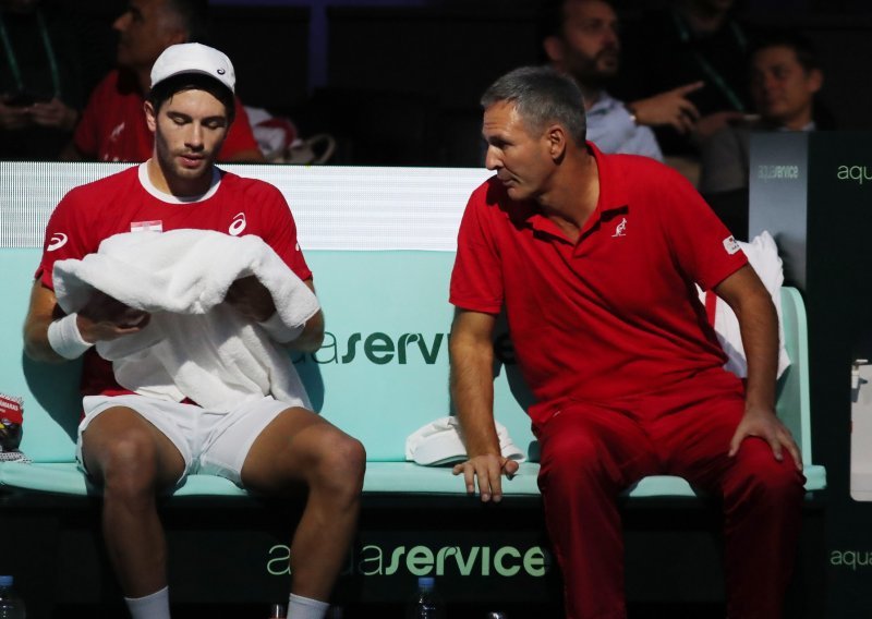 Hrvatska Davis Cup reprezentacija igra protiv Belgije u Varaždinu; borba za završnicu