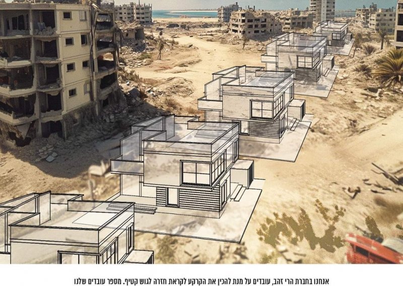 Izraelci već oglašavaju prodaju apartmana uz more u razrušenoj Gazi