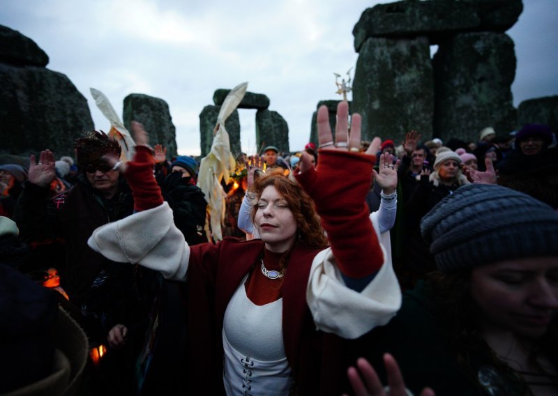 Pogledajte kako je izgledala proslava zimskog solsticija kod Stonehengea