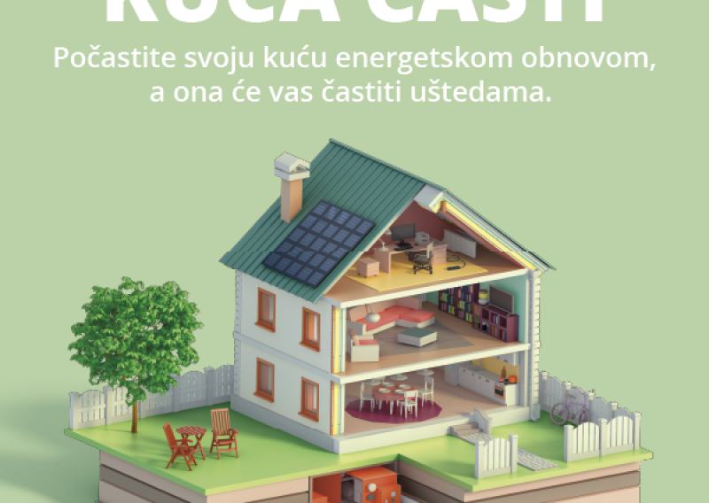 Objavljeni uvjeti za sufinanciranje energentske obnove obiteljskih kuća, evo detalja