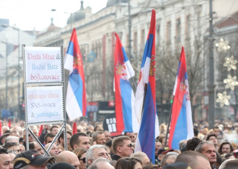U Beogradu novi prosvjed zbog izbora