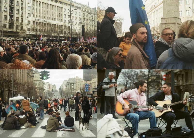 'Totalni haos' na ulicama Beograda: Može li se 'spin-diktatora' srušiti pjesmom, šajkačama i EU zastavama?