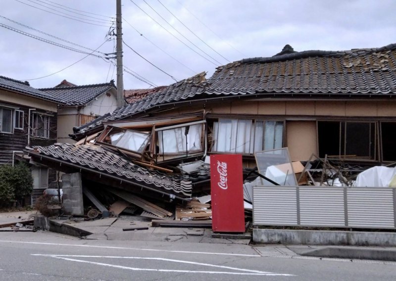 Potres u Japanu: Četiri osobe poginule u prefekturi Ishikawa