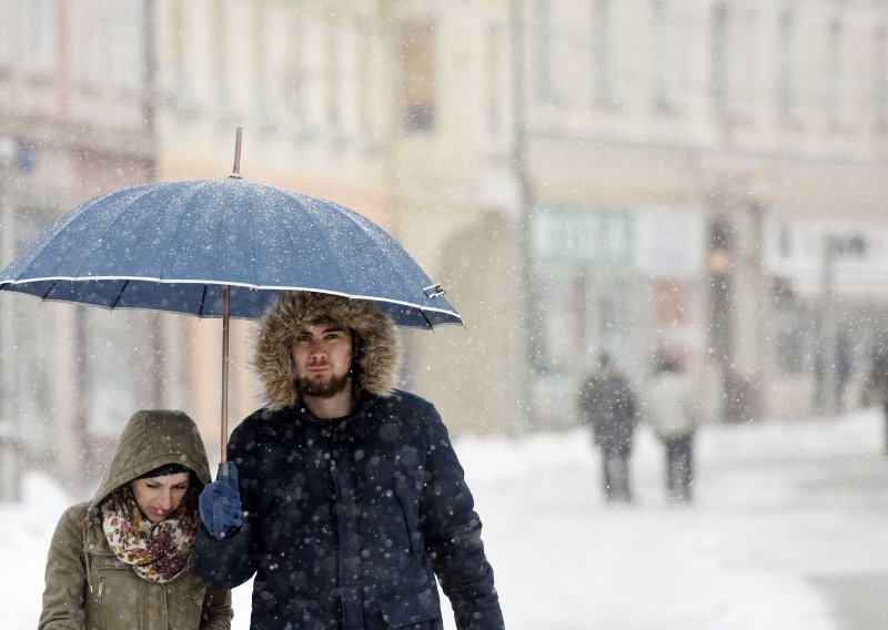 Norveški meteoservis objavio u kojim bi hrvatskim gradovima mogao pasti snijeg