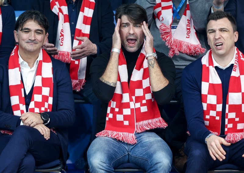 Pogledajte kako su Dalić, Madžukić i Ćorluka proživljavali vaterpolsku bitku